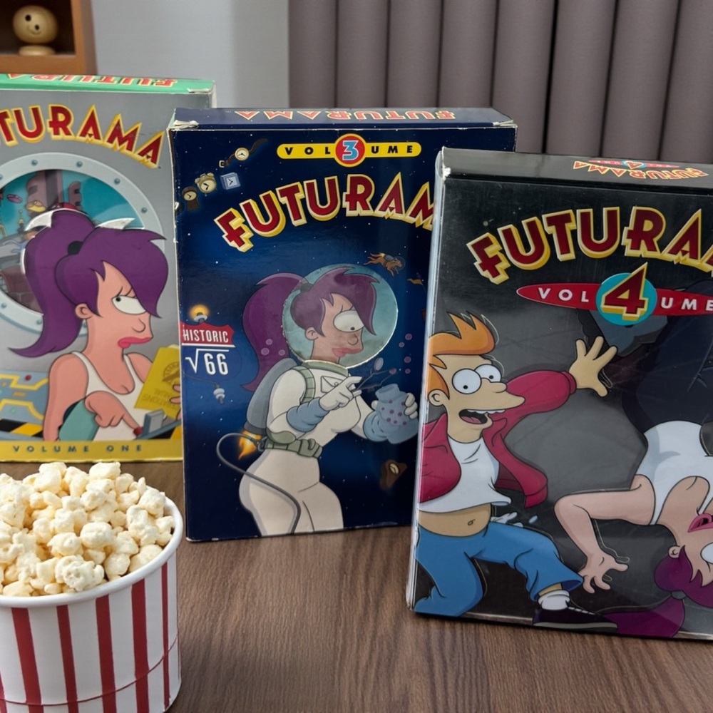 Futurama DVD Box Set Volumes 1, 3, and 4